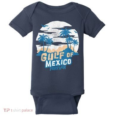 Gulf Of Mexico Forever Baby Bodysuit