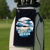 Gulf Of Mexico Forever Golf Towel thumb 2