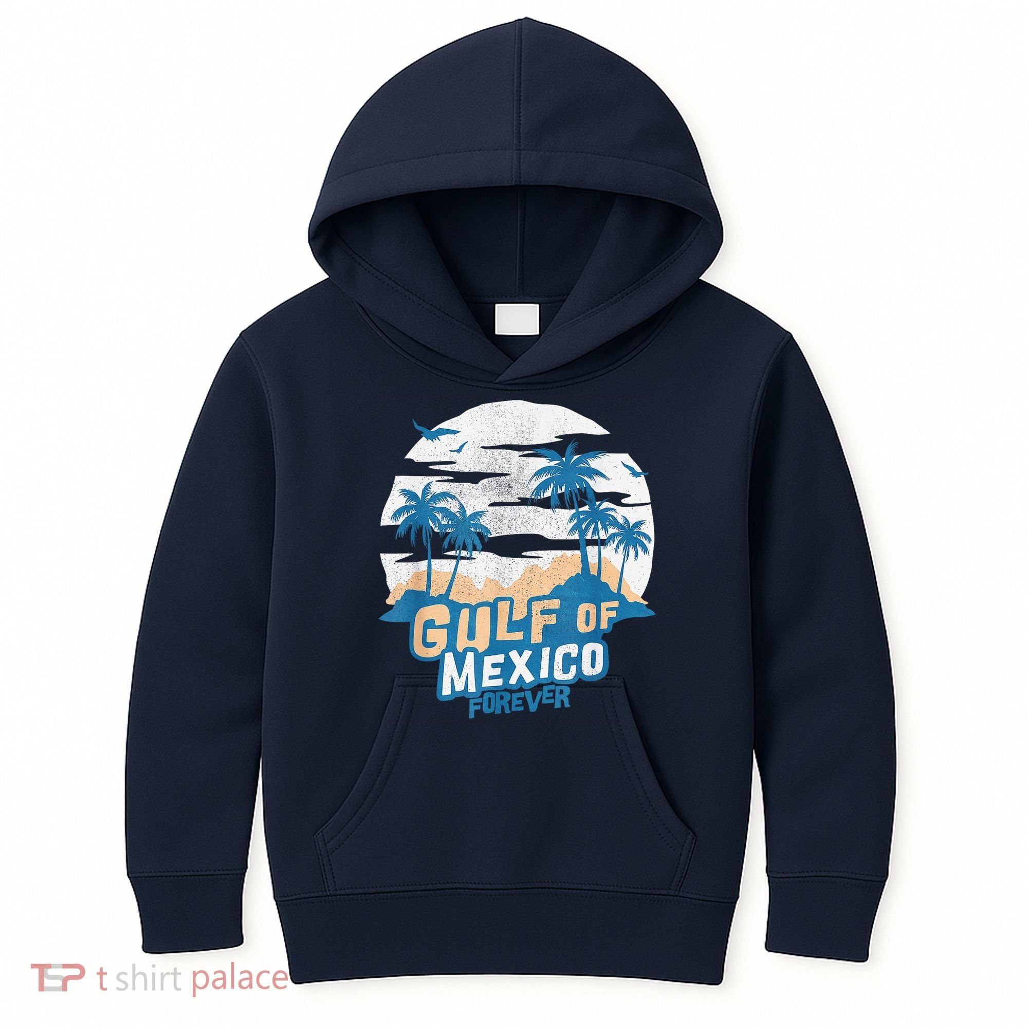 Gulf Of Mexico Forever Kids Hoodie