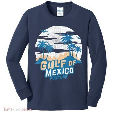 Gulf Of Mexico Forever Kids Long Sleeve Shirt