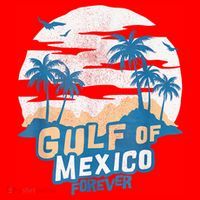 Gulf Of Mexico Forever Santa Hat thumb 1