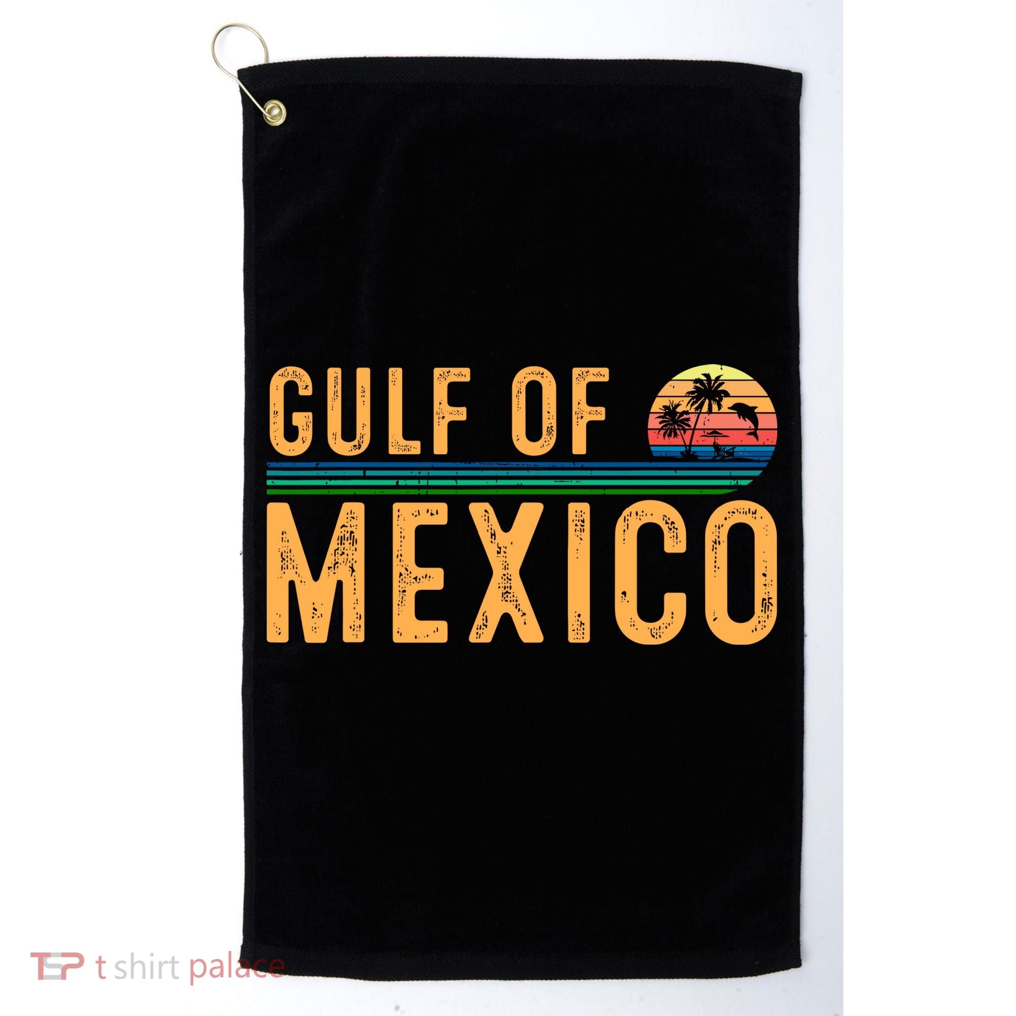 Gulf Of Mexico Forever Golf Towel