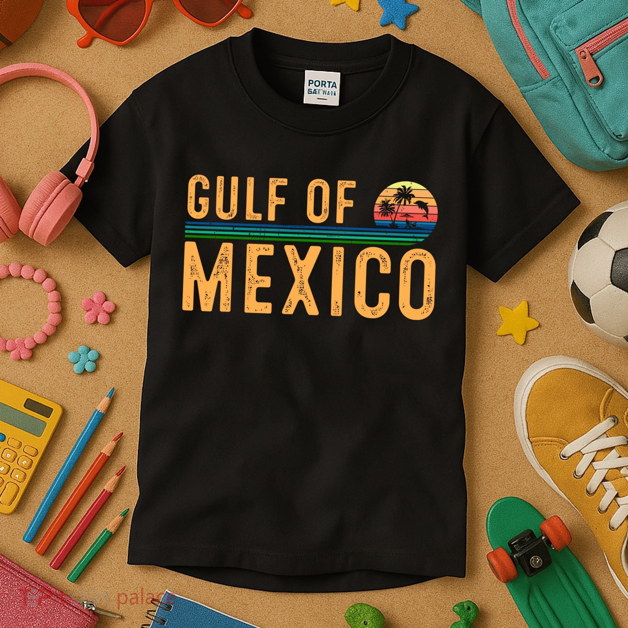 Gulf Of Mexico Forever Kids T-Shirt