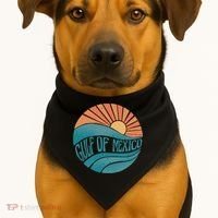 Gulf Of Mexico USA-Made Doggie Bandana thumb 1