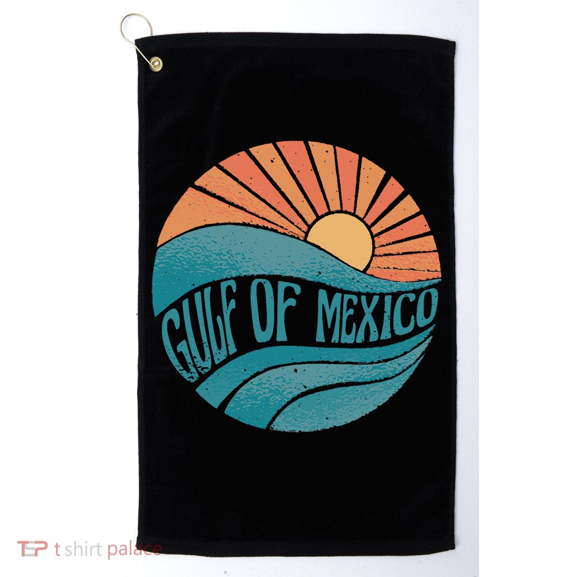 Gulf Of Mexico Golf Towel