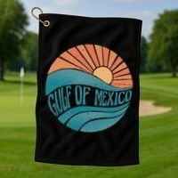 Gulf Of Mexico Golf Towel thumb 1