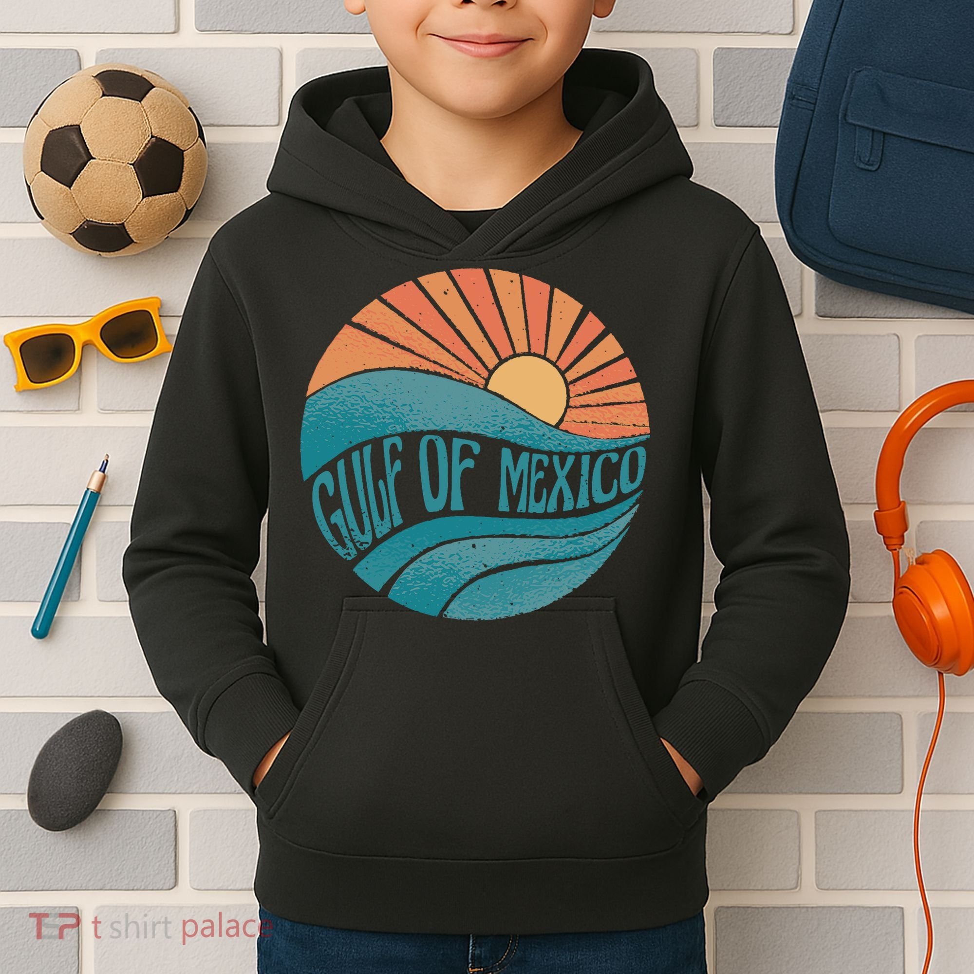 Gulf Of Mexico Kids Hoodie