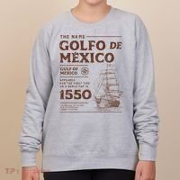 Gulf Of Mexico Name Origin 1550 Women's Sweatshirt thumb 0
