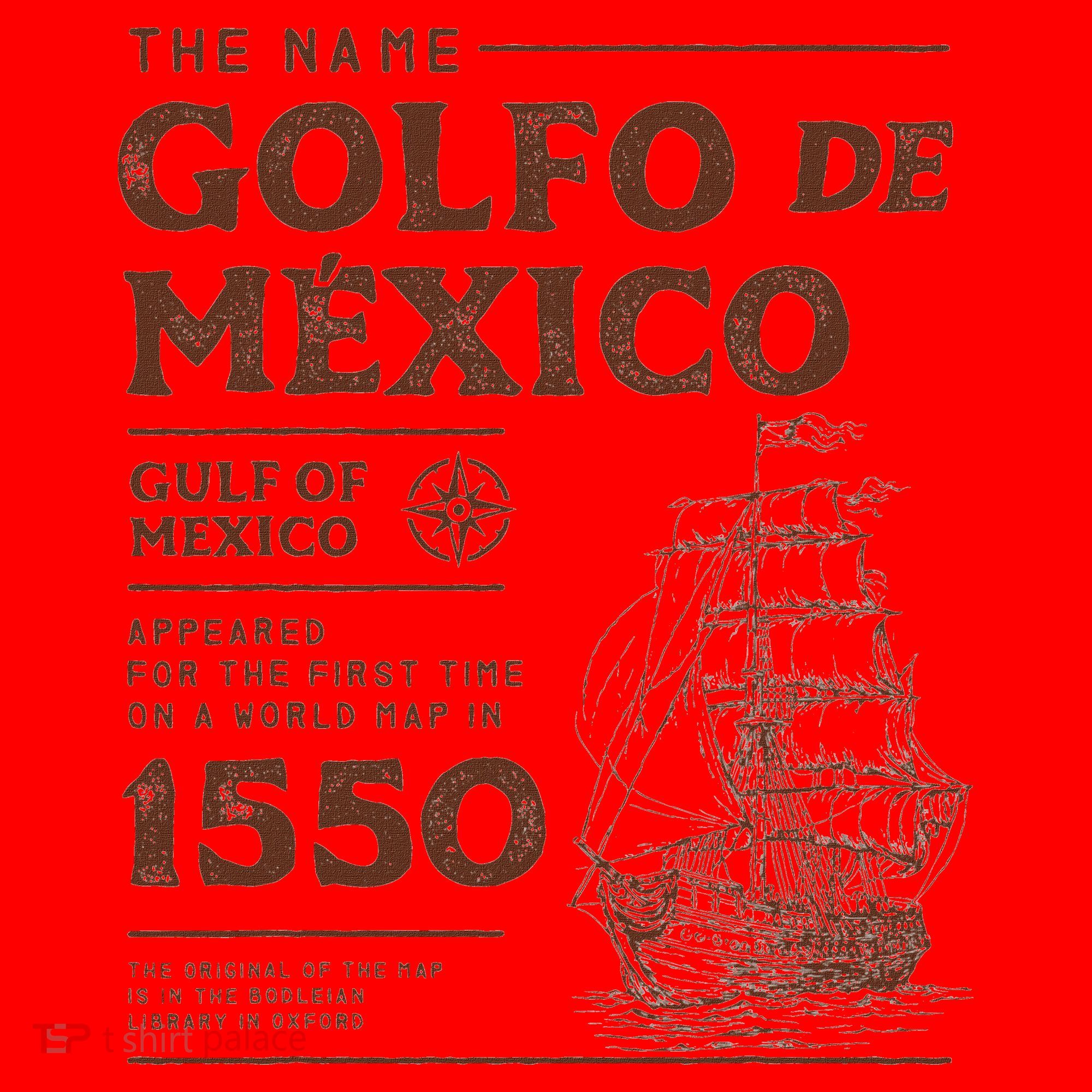 Gulf Of Mexico Name Origin 1550 Santa Hat