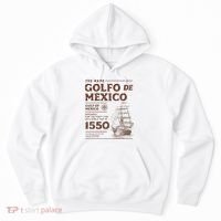Gulf Of Mexico Name Origin 1550 Hoodie thumb 0