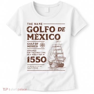 Gulf Of Mexico Name Origin 1550 Women's T-Shirt