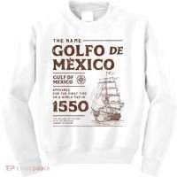 Gulf Of Mexico Name Origin 1550 Kids Sweatshirt thumb 0