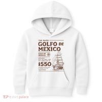 Gulf Of Mexico Name Origin 1550 Kids Hoodie thumb 0