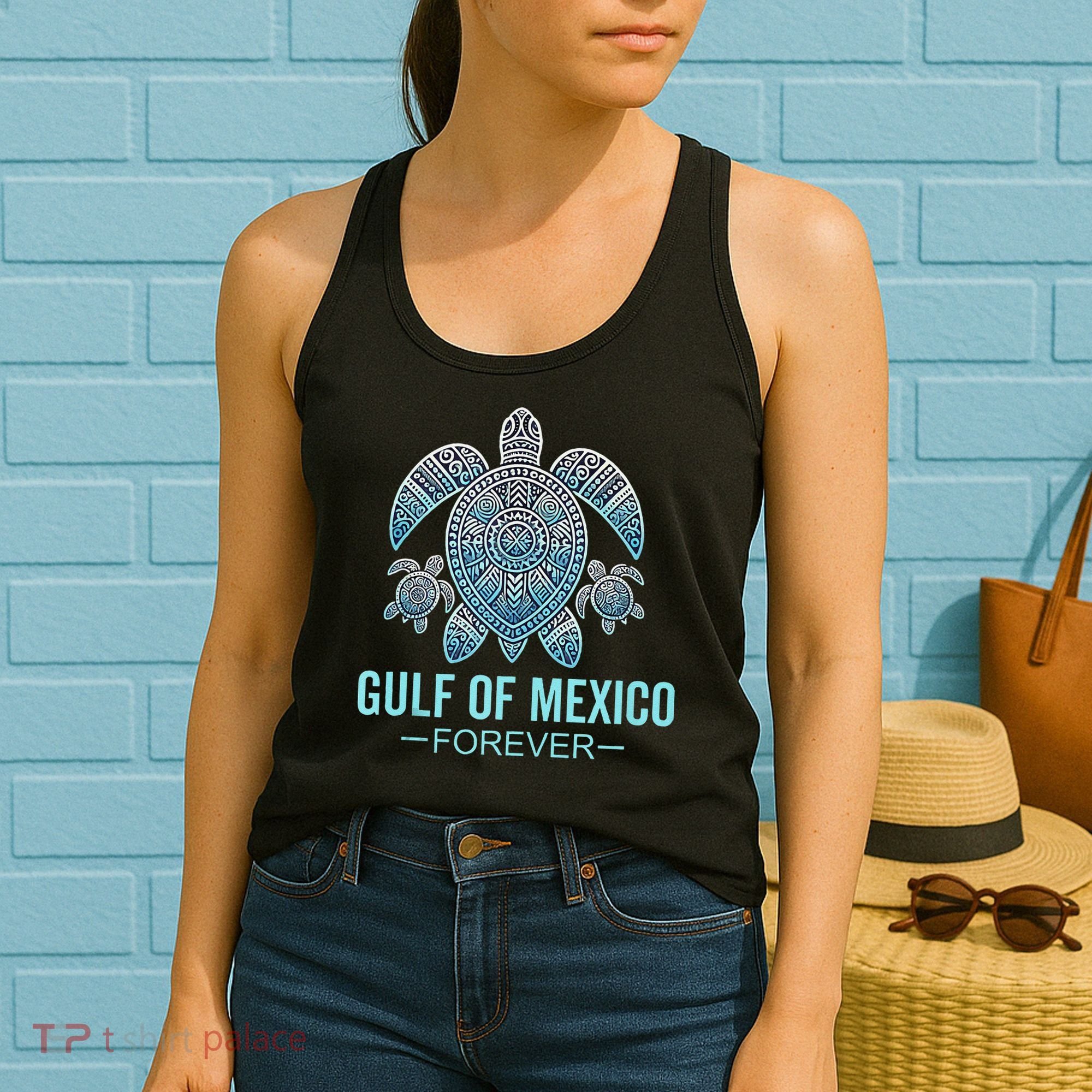 Gulf Of Mexico Forever Mexican Souvenir Mexican Gulf Women's Tank Top