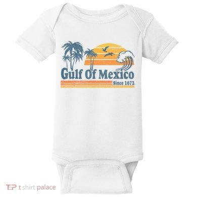 Gulf Of Mexico Baby Bodysuit