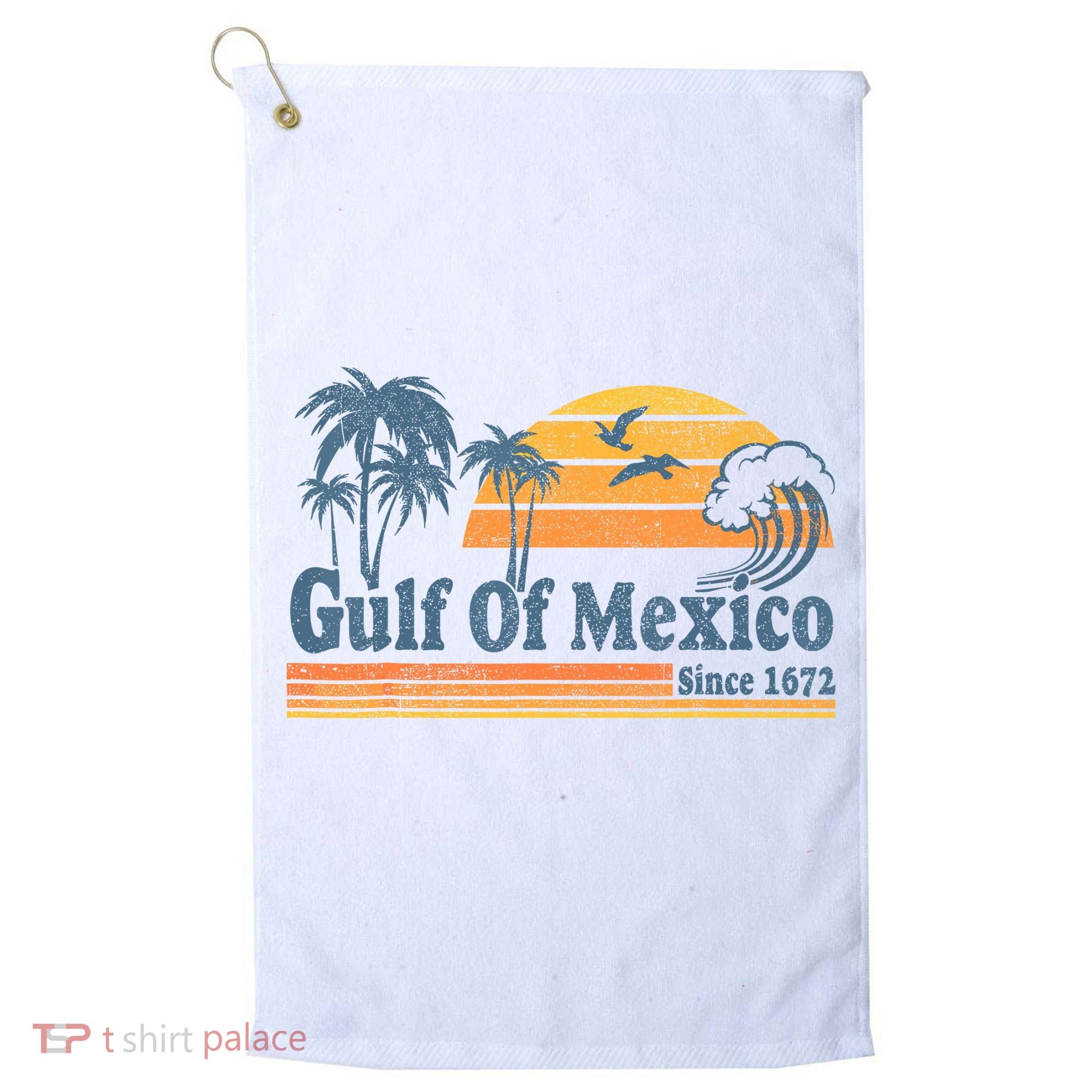 Gulf Of Mexico Golf Towel