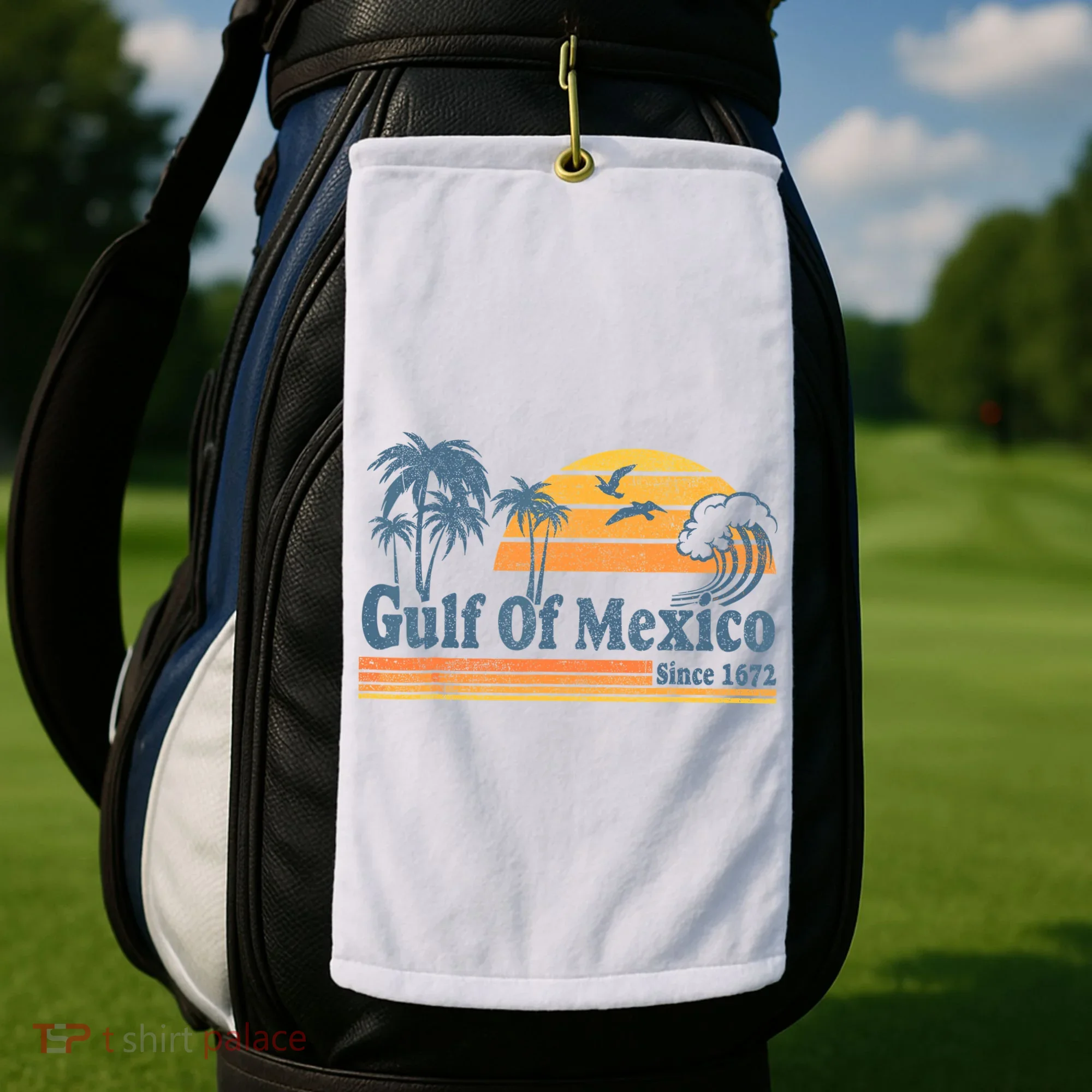 Gulf Of Mexico Golf Towel