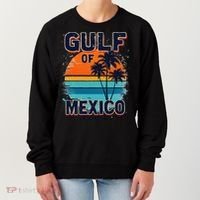Gulf Of Mexico Since 1550 Retro Beach Women's Sweatshirt thumb 0