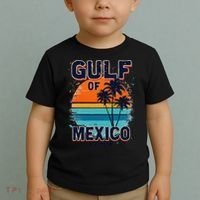 Gulf Of Mexico Since 1550 Retro Beach Toddler T-Shirt thumb 2