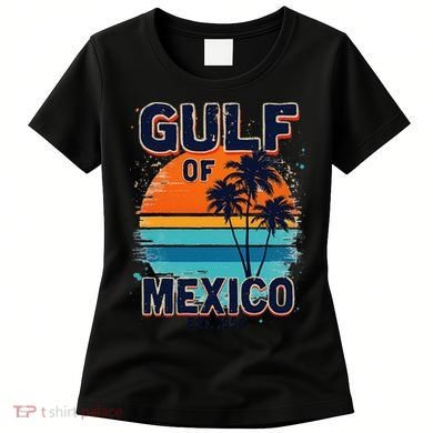 Gulf Of Mexico Since 1550 Retro Beach Women's T-Shirt