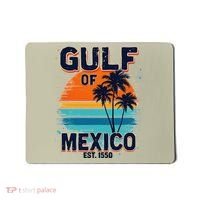 Gulf Of Mexico Since 1550 Retro Beach Mousepad thumb 0