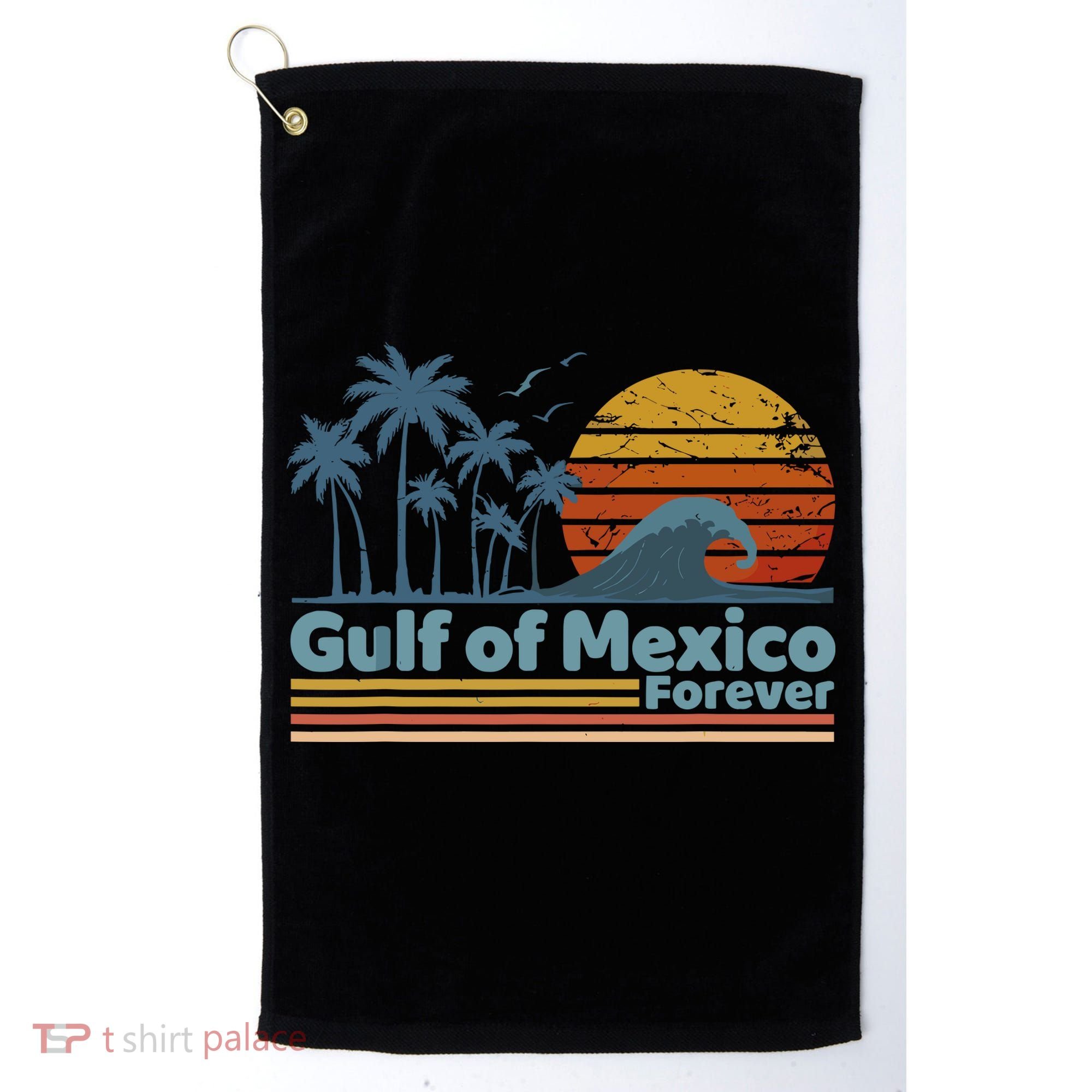 Gulf Of Mexico Golf Towel