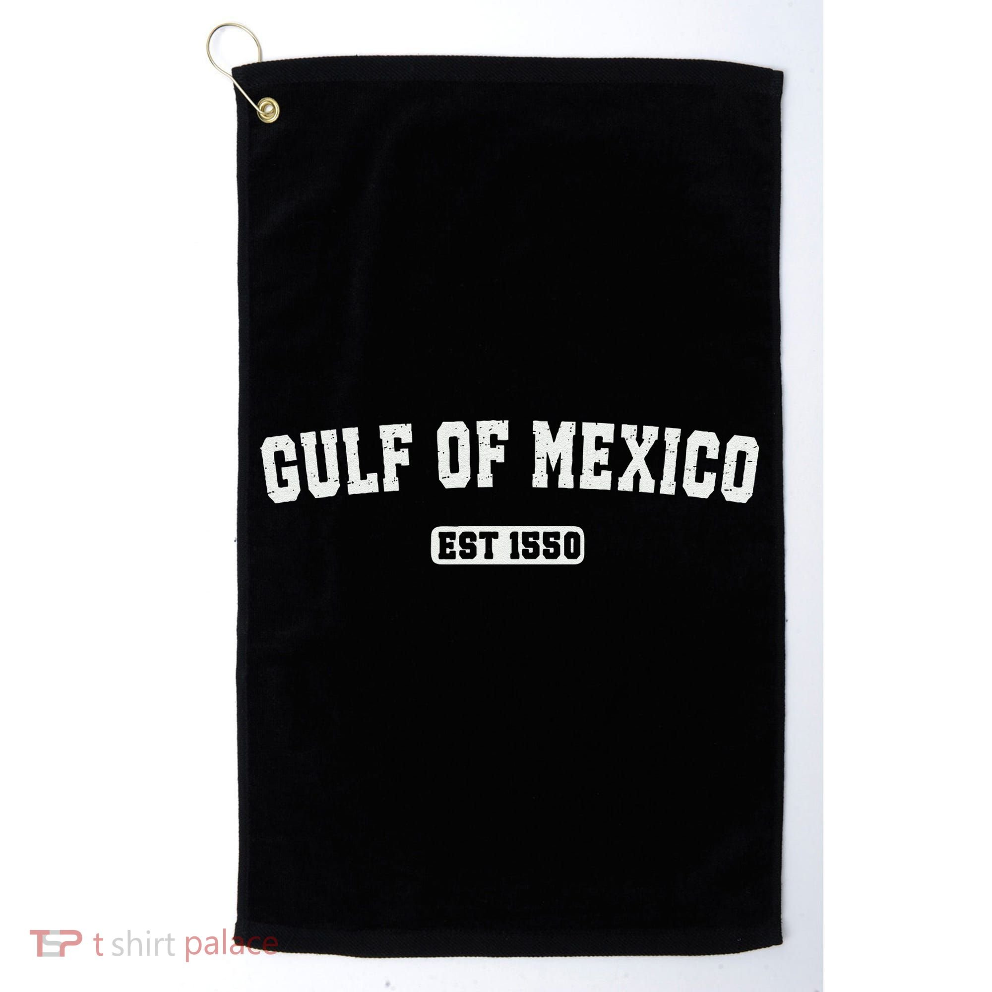 Gulf Of Mexico Est 1550 Golf Towel