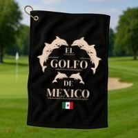 Gulf Of Mexico Golf Towel thumb 1