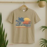 Gulf Of Mexico Forever Vintage Retro T-Shirt thumb 2