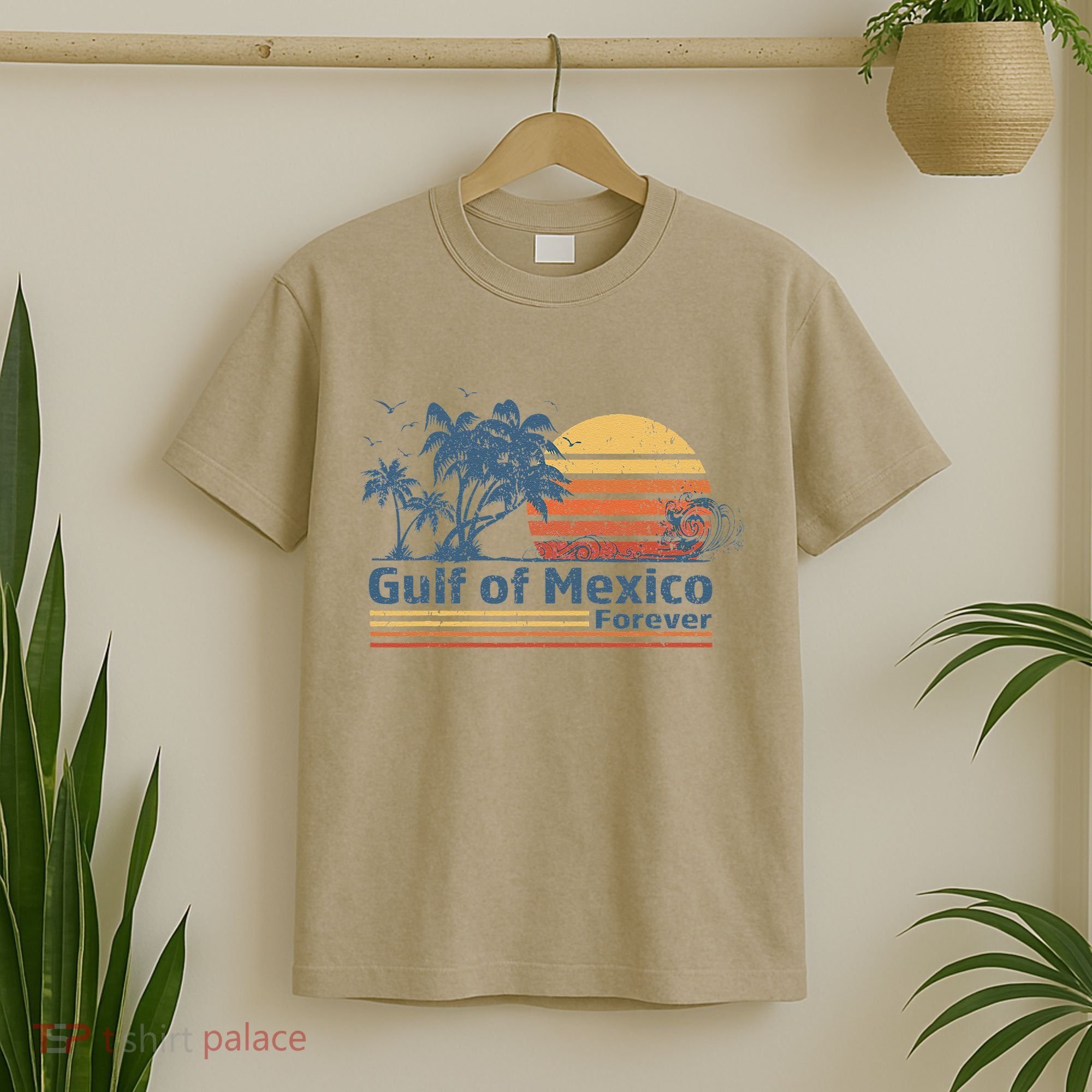 Gulf Of Mexico Forever Vintage Retro T-Shirt