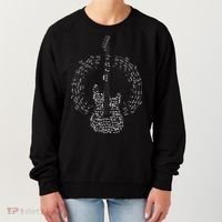 Guitar Of Musical Notes Women's Sweatshirt thumb 0