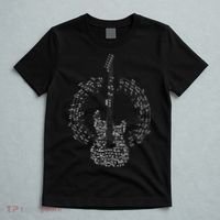Guitar Of Musical Notes T-Shirt thumb 5