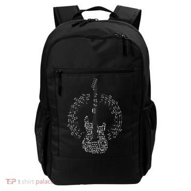 Guitar Of Musical Notes Backpack