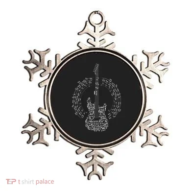 Guitar Of Musical Notes Ornament