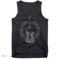 Guitar Of Musical Notes Tank Top thumb 0