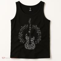 Guitar Of Musical Notes Tank Top thumb 2