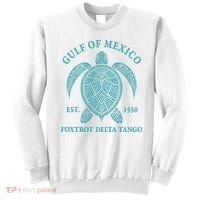 Gulf Of Mexico Turtle Foxtrot Delta Tango EST 1550 Sweatshirt thumb 0