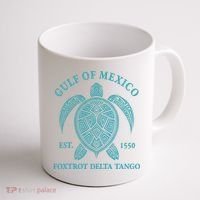 Gulf Of Mexico Turtle Foxtrot Delta Tango EST 1550 Coffee Mug thumb 1