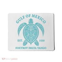 Gulf Of Mexico Turtle Foxtrot Delta Tango EST 1550 Mousepad thumb 0