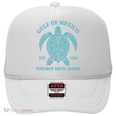 Gulf Of Mexico Turtle Foxtrot Delta Tango EST 1550 Hat