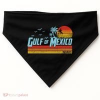 Gulf Of Mexico USA-Made Doggie Bandana thumb 0
