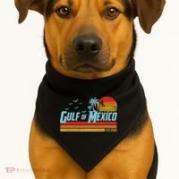 Gulf Of Mexico USA-Made Doggie Bandana thumb 1