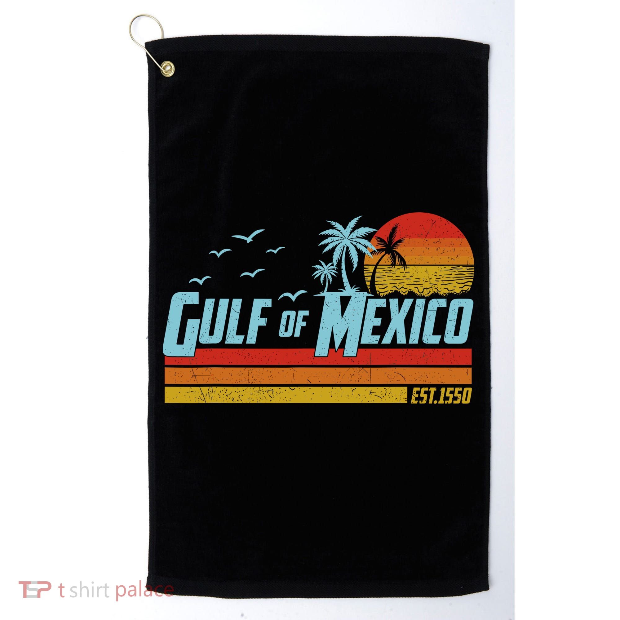 Gulf Of Mexico Golf Towel