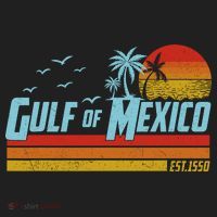 Gulf Of Mexico Golf Towel thumb 3
