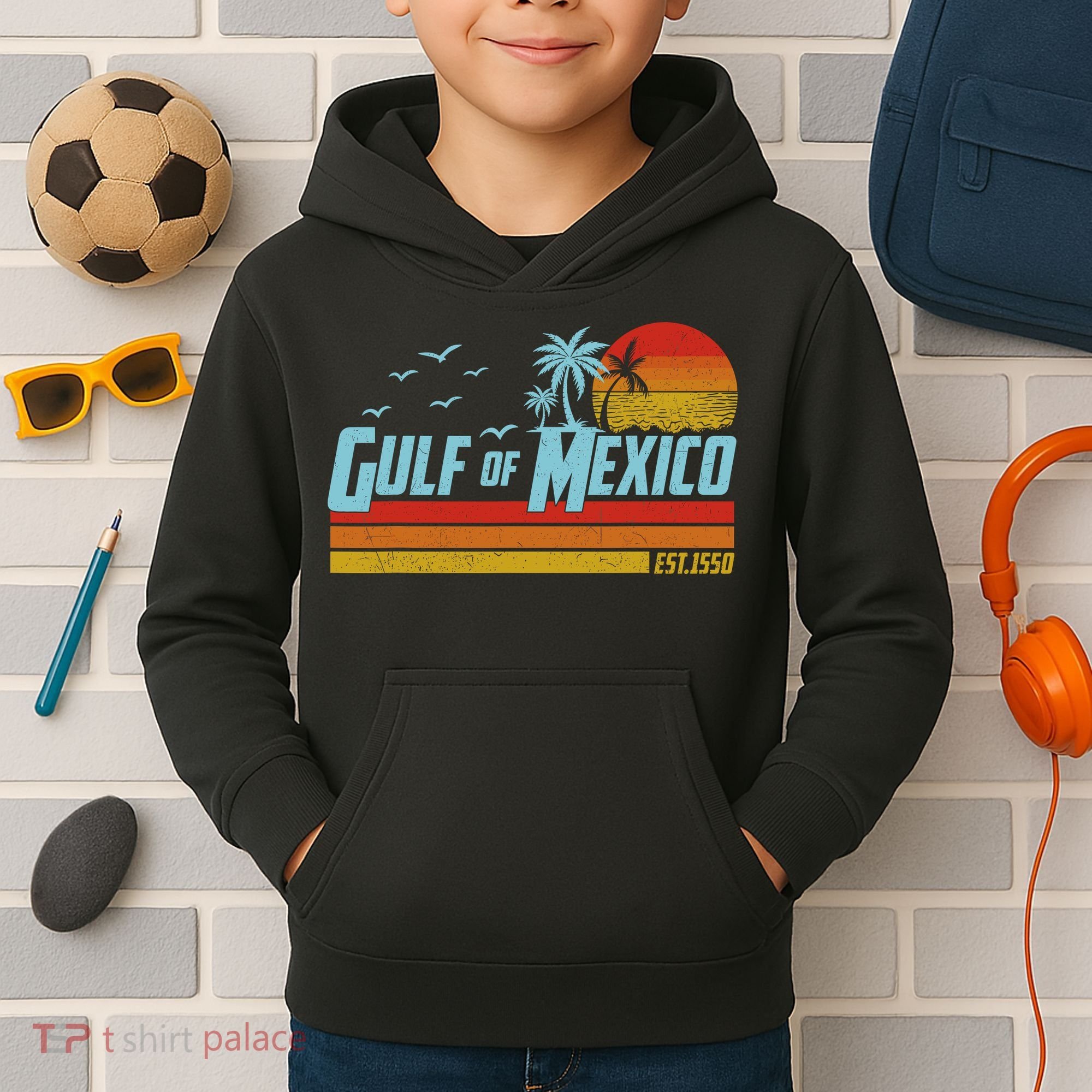 Gulf Of Mexico Kids Hoodie