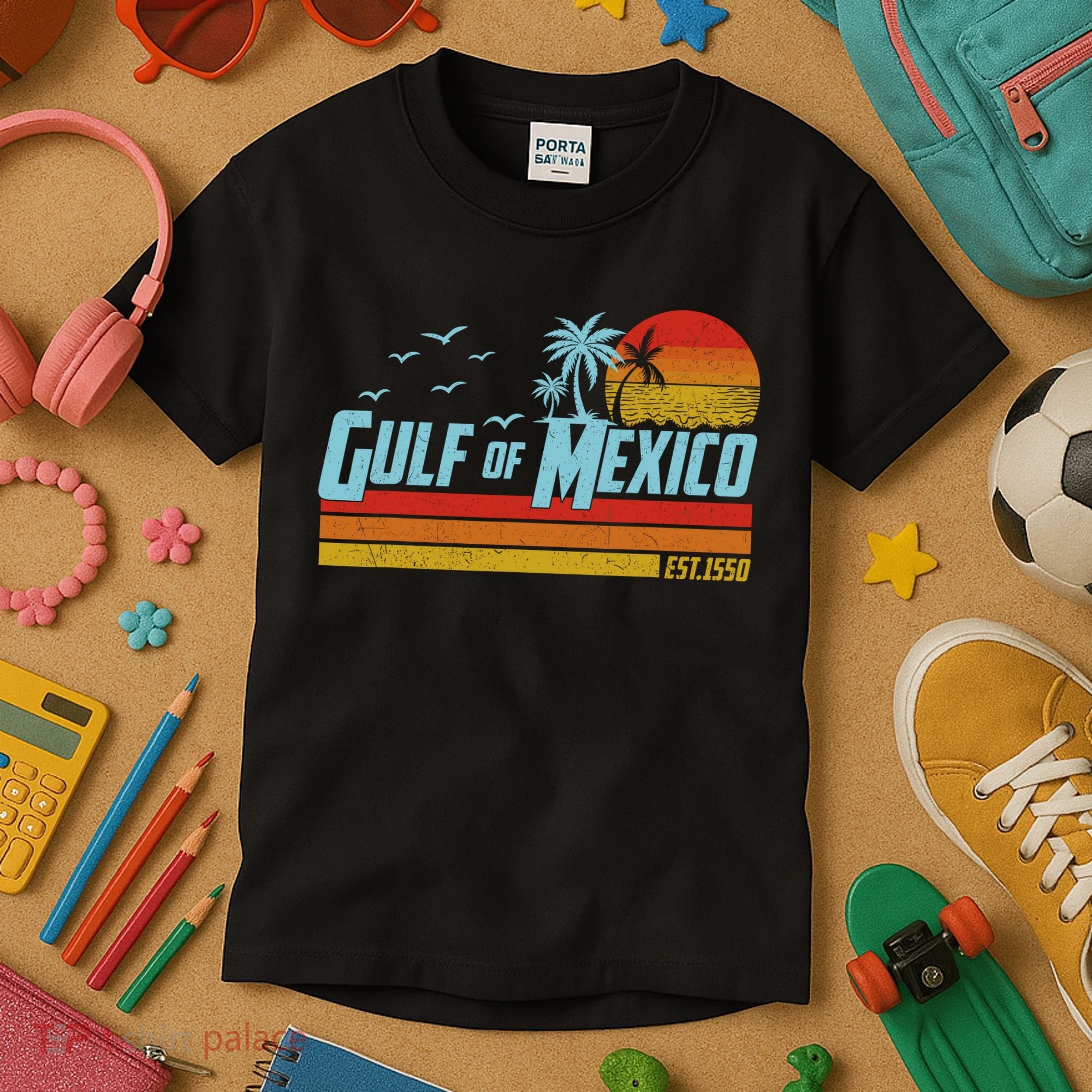 Gulf Of Mexico Kids T-Shirt