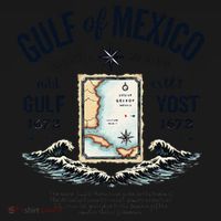 Gulf Of Mexico Since 1672 Historic Map 1672 Funny Tees Women's Tank Top thumb 5