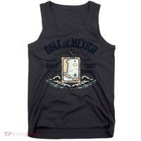 Gulf Of Mexico Since 1672 Historic Map 1672 Funny Tees Tank Top thumb 0