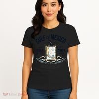 Gulf Of Mexico Since 1672 Historic Map 1672 Funny Tees Women's T-Shirt thumb 4
