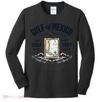Gulf Of Mexico Since 1672 Historic Map 1672 Funny Tees Kids Long Sleeve Shirt thumb 0